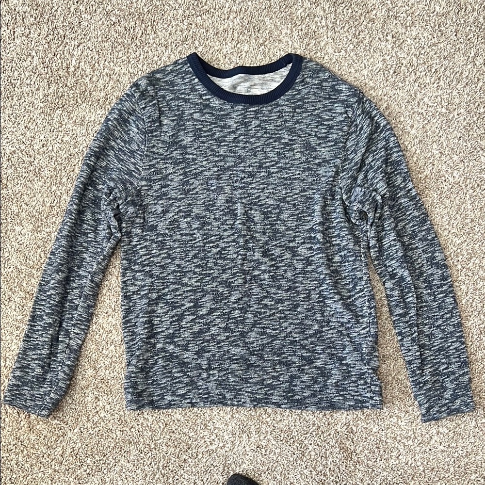 Old Navy Blue Crewneck Sweater with Long Sleeves